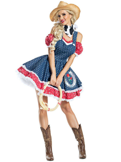 Howdy Hottie Womens Cowgirl Costume - Shop Fortune Costumes Lingerie