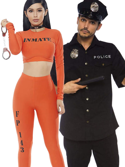 Men's Cuff Em' Cop Police Costume