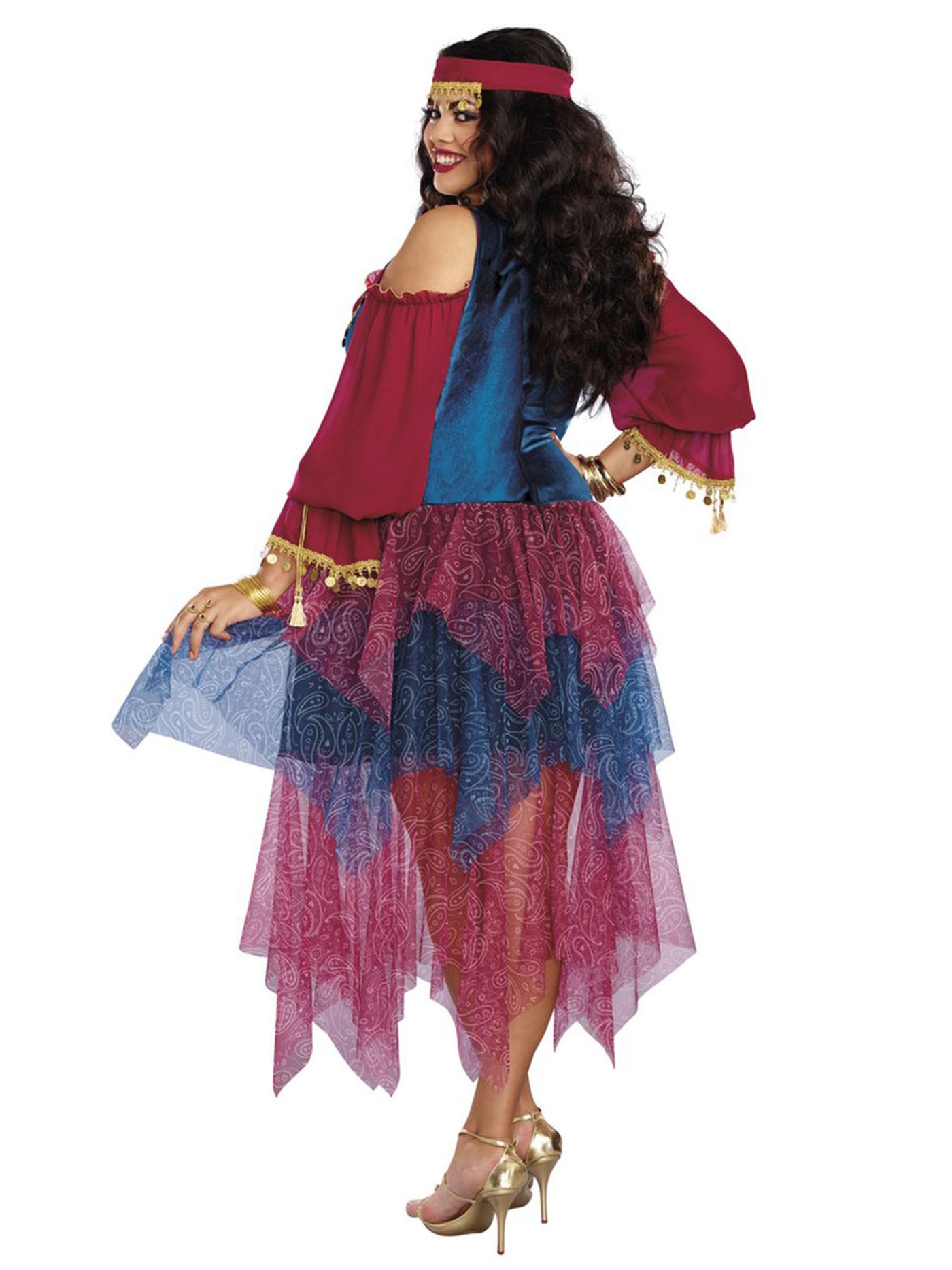 Womens Sexy Plus Size Gypsy Fortune Teller Costume - Shop Fortune Costumes Lingerie