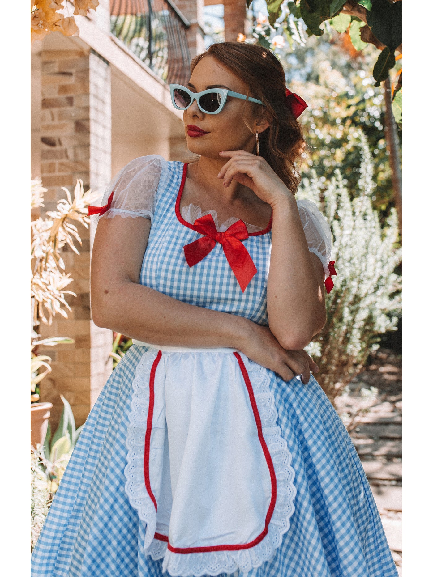 Kansas Sweetie Classic Wizard of Oz Dorothy Costume - Shop Fortune Costumes Lingerie