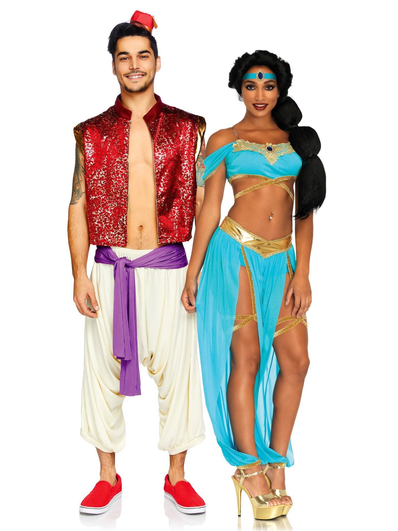 Mens Aladdin Desert Prince Costume - Shop Fortune Costumes Lingerie