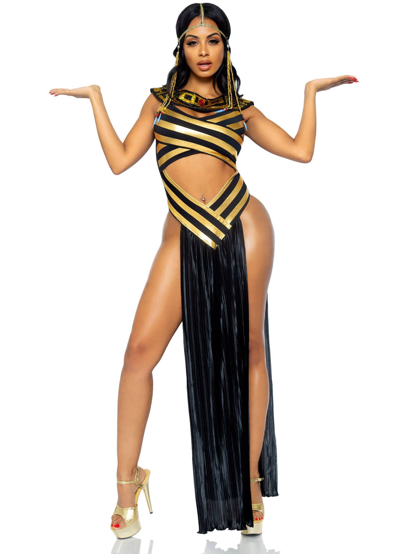 Sexy Nile Queen Cleopatra Costume - Shop Fortune Costumes Lingerie