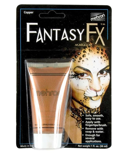 Mehron Fantasy FX Facepaint Makeup in Copper 30ml - Costumes & Lingerie Australia