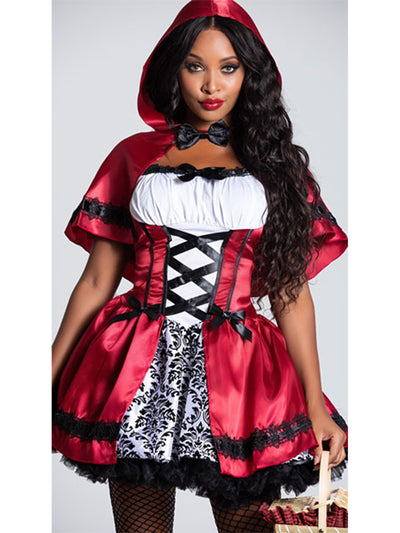 Sexy Red Riding Hood Womens Classic Costume - Costumes & Lingerie Australia
