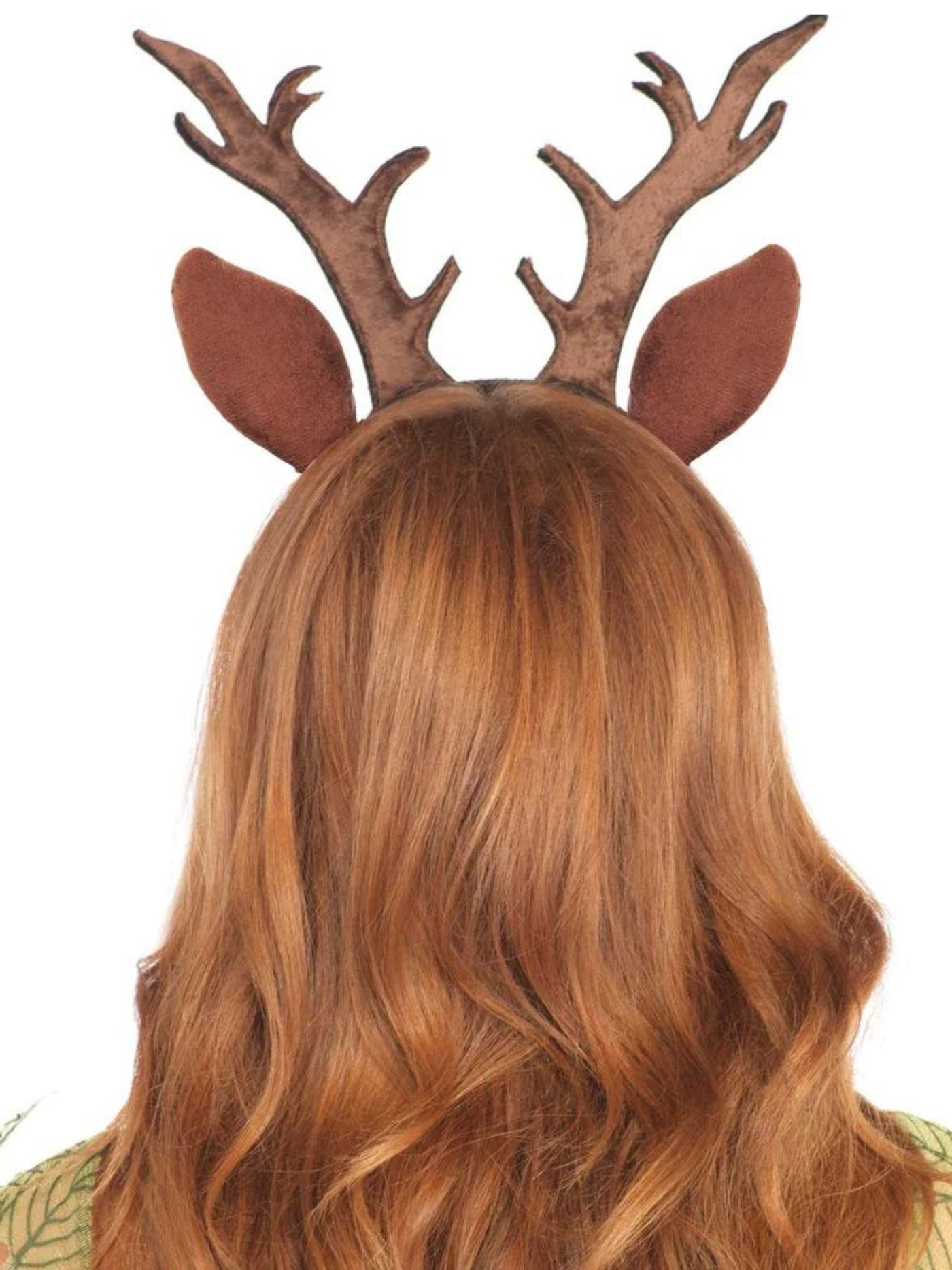 Plush Reindeer Antler Headband Costume Accessory - Shop Fortune Costumes Lingerie