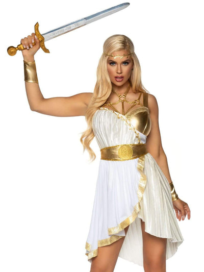 4 Piece Greek Goddess Toga Costume