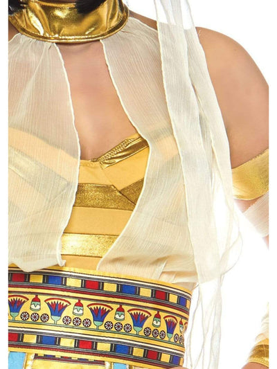 6 Piece Womens Nile Mummy Cleopatra Costume