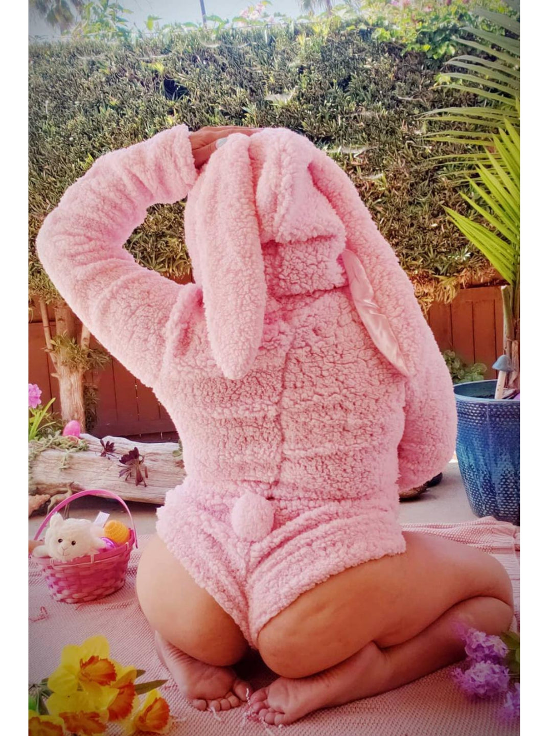 Womens Cuddle Bunny Easter Romper Cute Bunny Onesie|Shop Fortune Costumes Womens Cuddle Bunny Easter Romper Cute Bunny Onesie|Shop Fortune Costumes