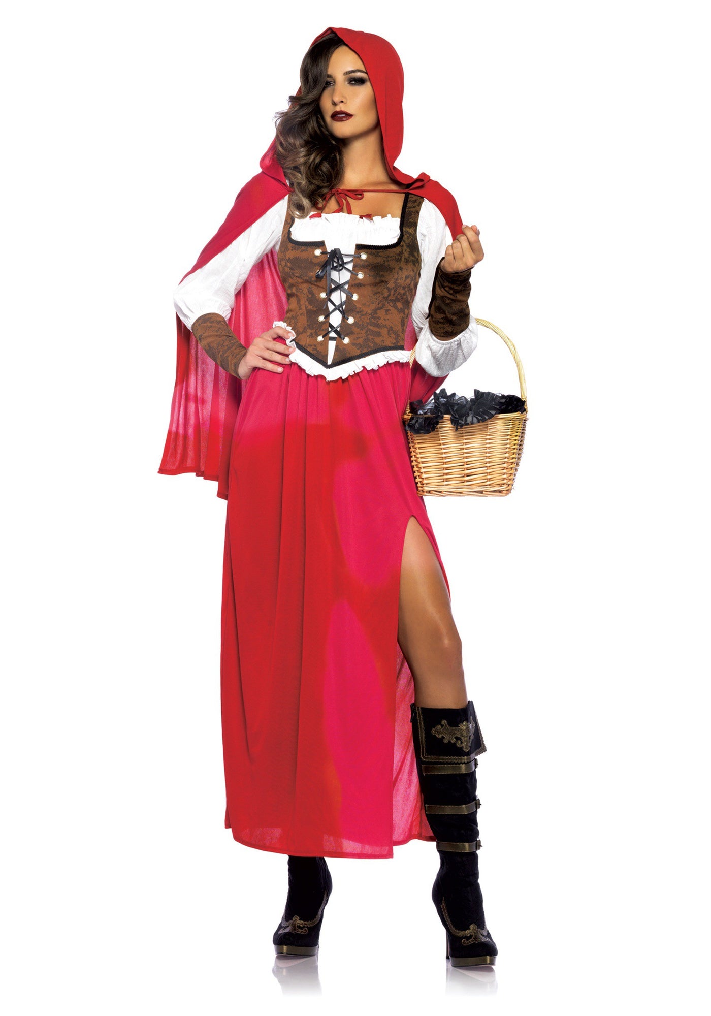 Woodland Classic Red Riding Hood Womens Costume - Shop Fortune Costumes Lingerie
